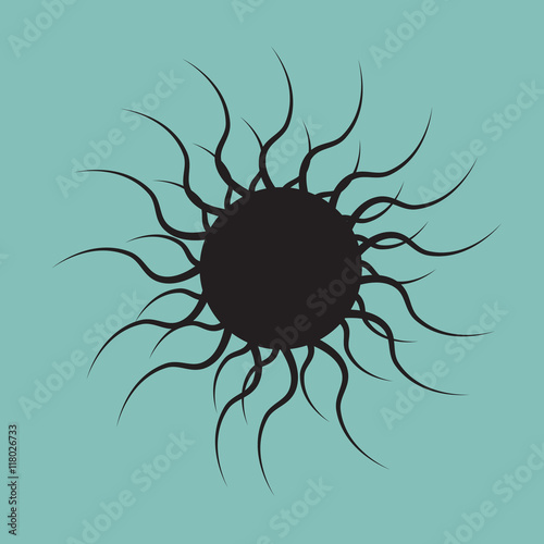 superbugs various bacteria and microbes cartoon vector illustration