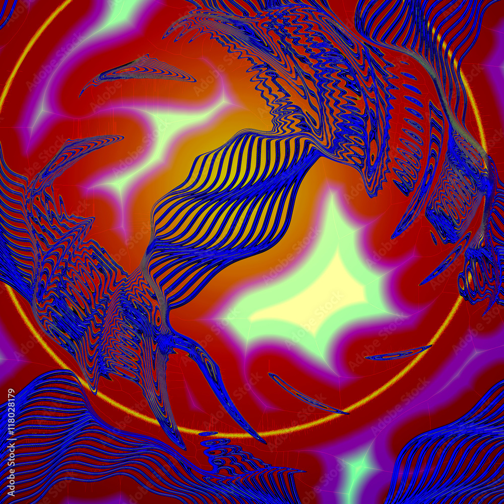 Obraz premium swirls in space 1.1