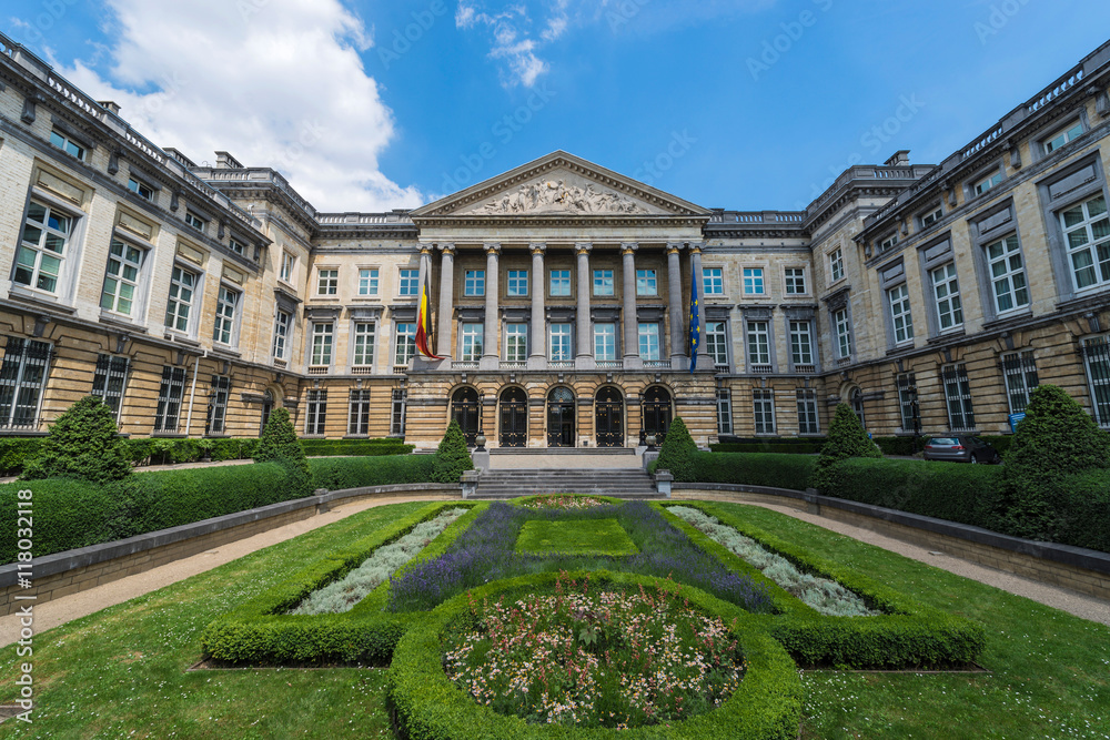 Federal Parliament of Belgium in Brussels. Federal Parliament of Belgium in Brussels.