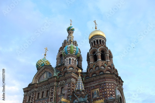 Cathedrale St sauveur, st petersbour, russie