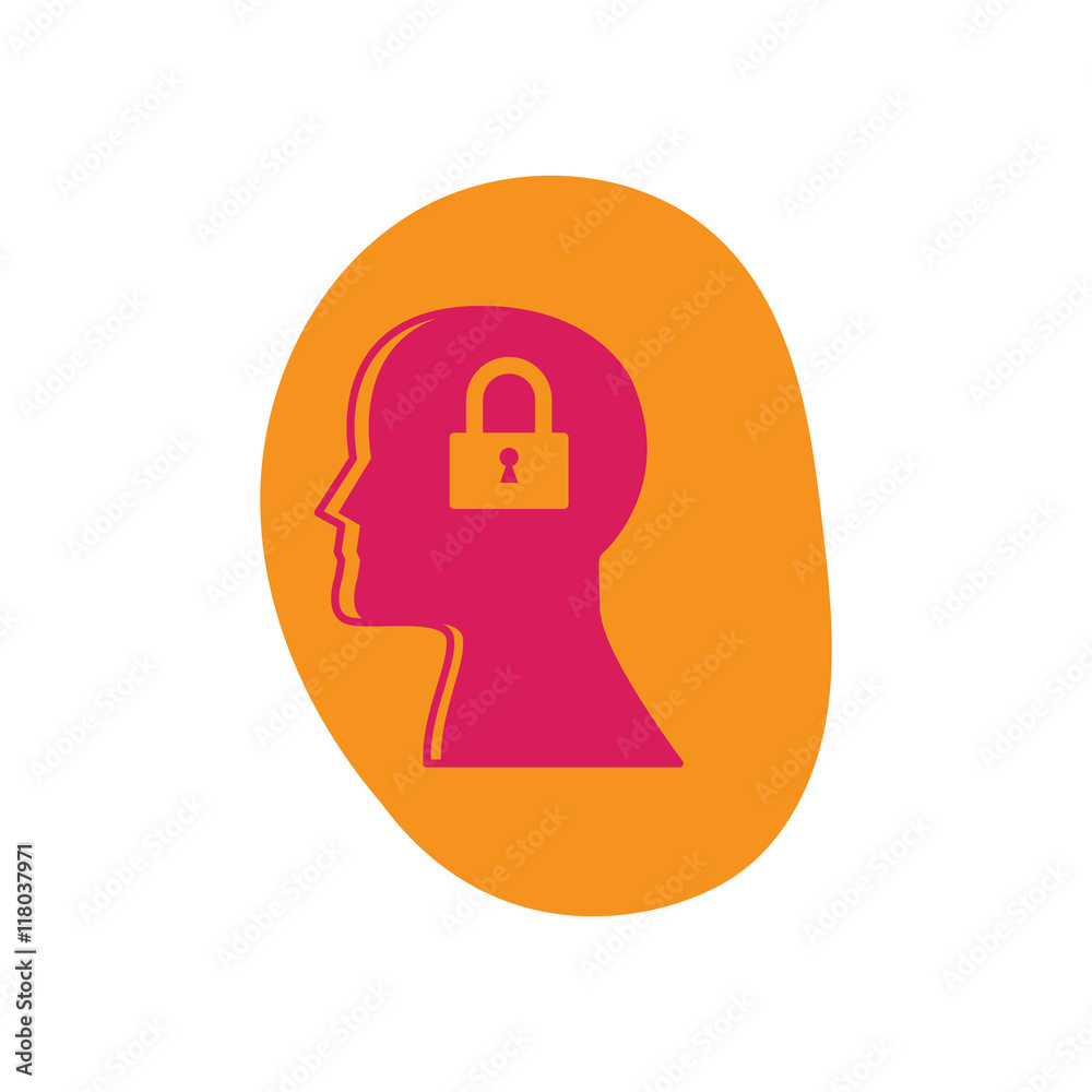 brain logo icon vector