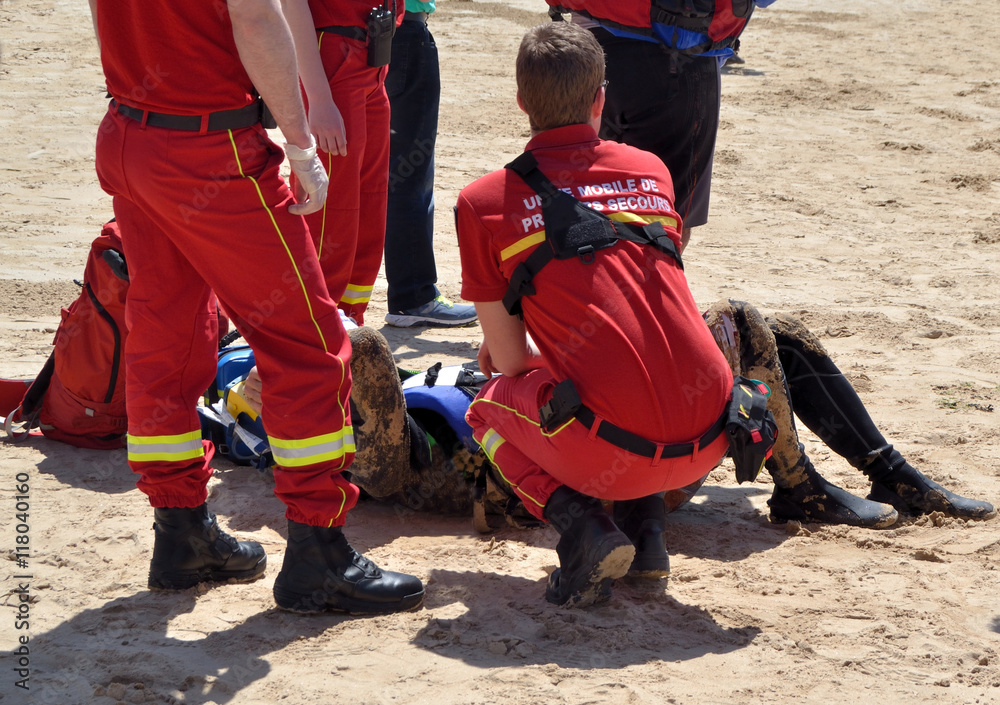 Obraz premium mobile de premiers secours