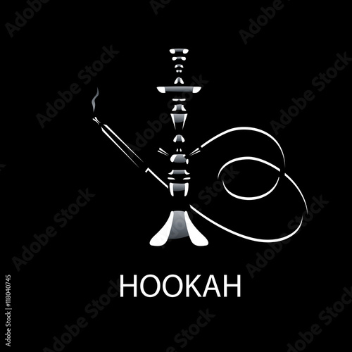 vector logo hookah