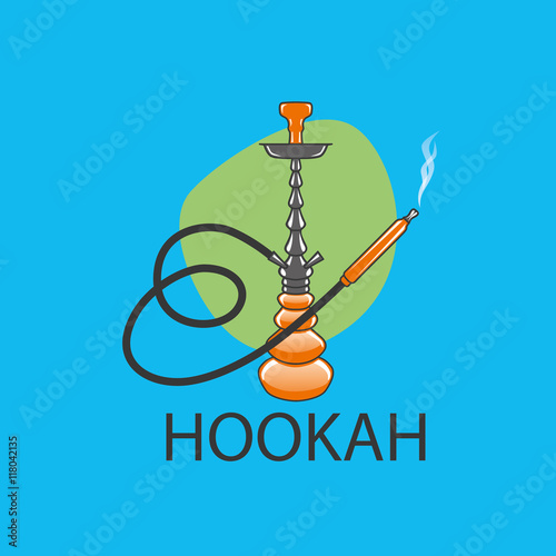 vector logo hookah