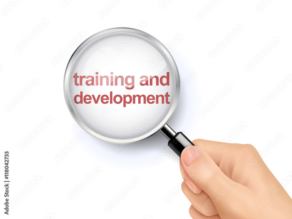 magnify glass of training magnify glass of training