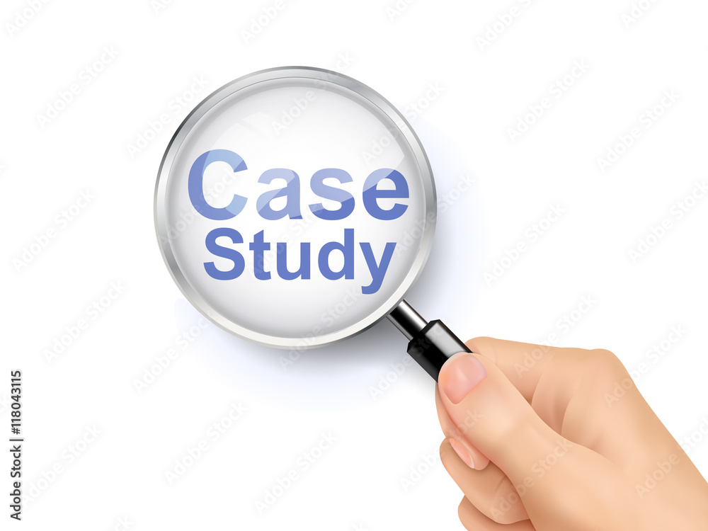 magnify glass of case study