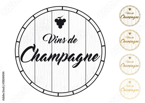 Tonneau Vins de Champagne
