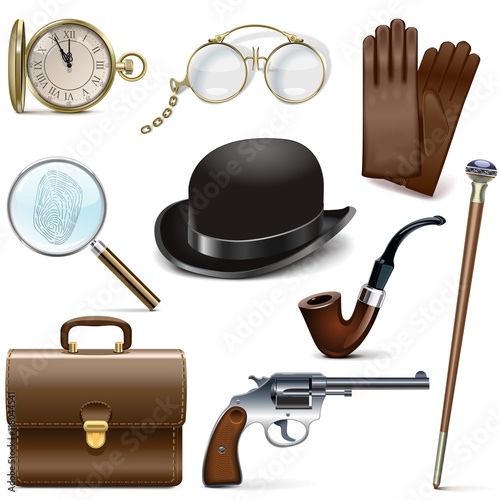 Vector Detective Icons