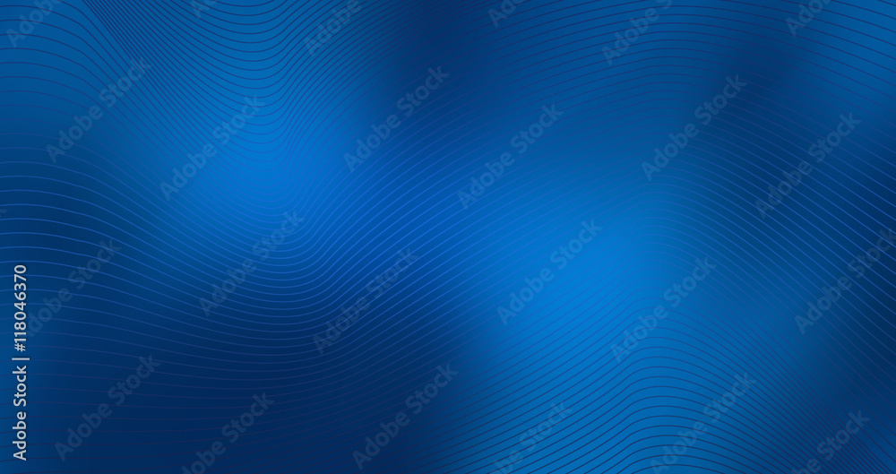Blue background with abstract shape lines Blue background with abstract shape lines