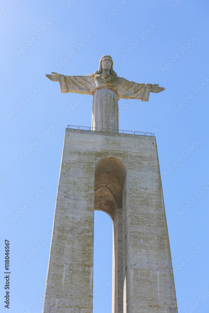 Cristo Rei or Christ the King statue in Lisbon