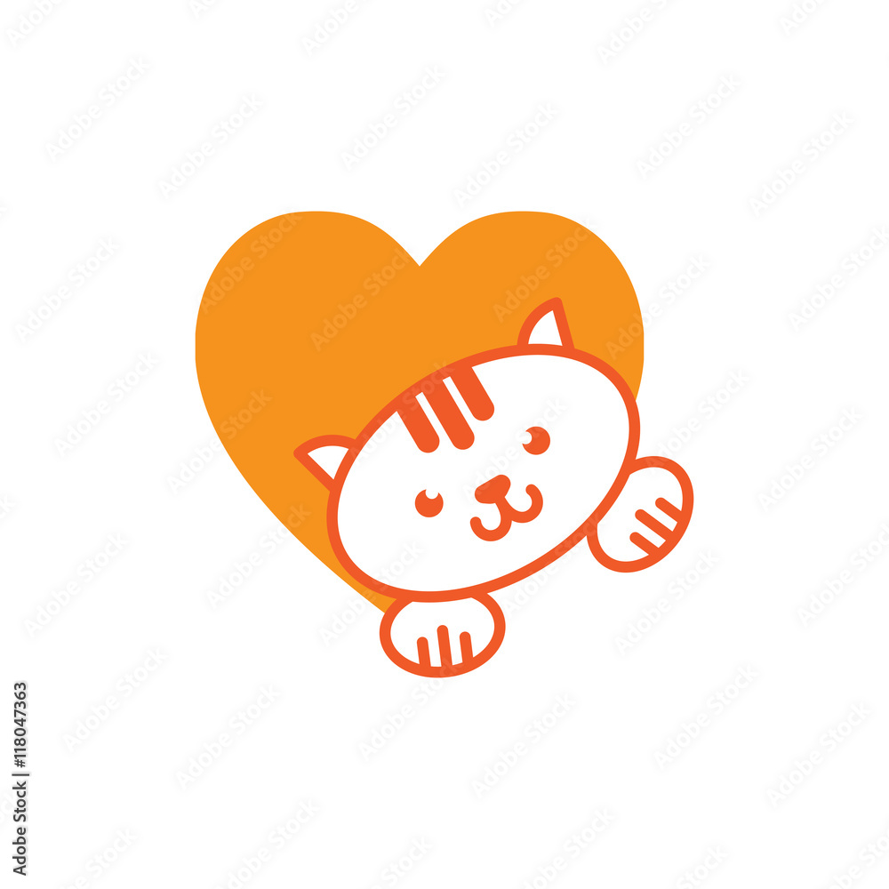 Love logo icon vector Love logo icon vector