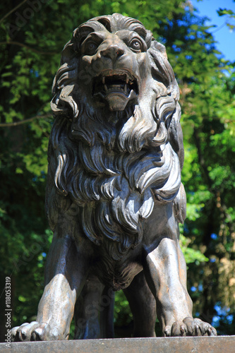 Jesenik Spa Statue - Lion