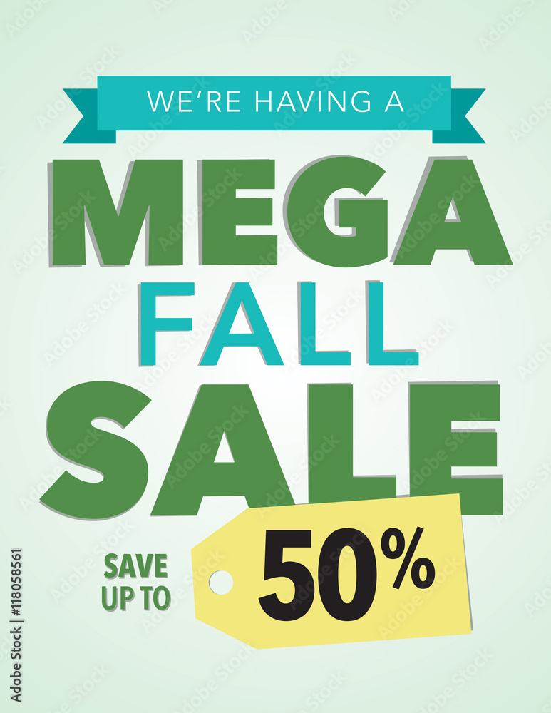 Naklejka premium Sale sign