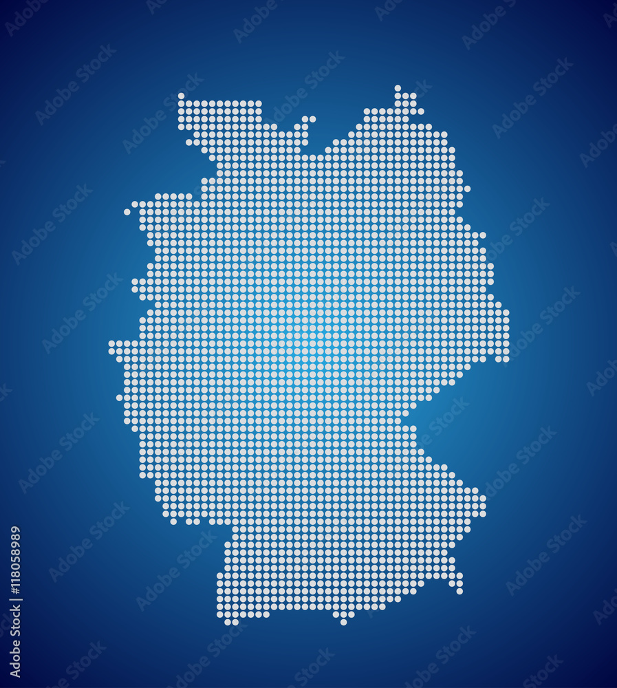 The German Map - Pixel