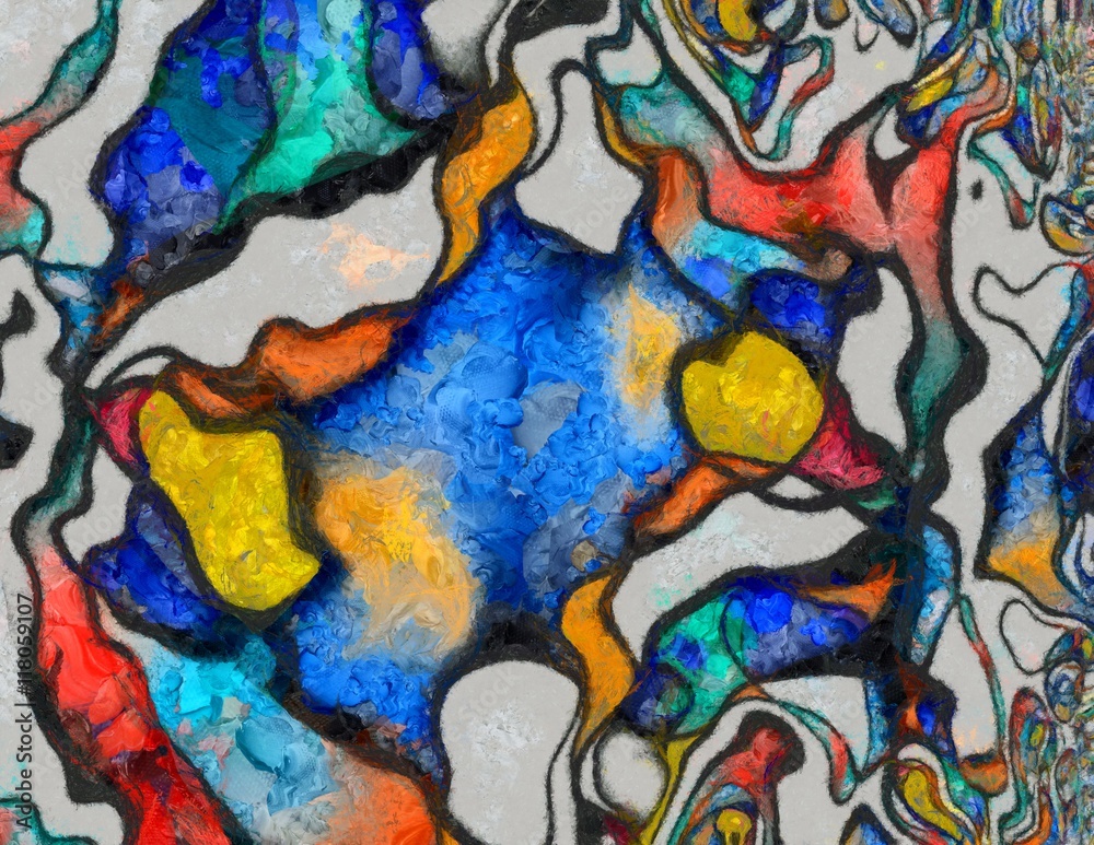 Swirling Shapes, Color and Lines Swirling Shapes, Color and Lines