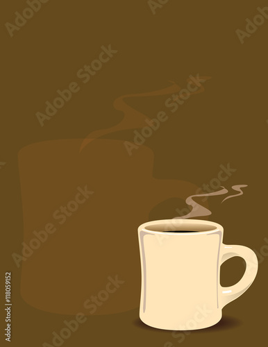 Abstract coffee background