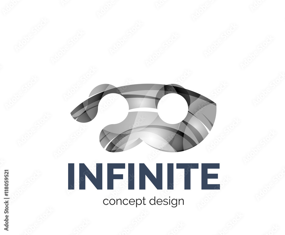 Infinite logo business branding icon Infinite logo business branding icon