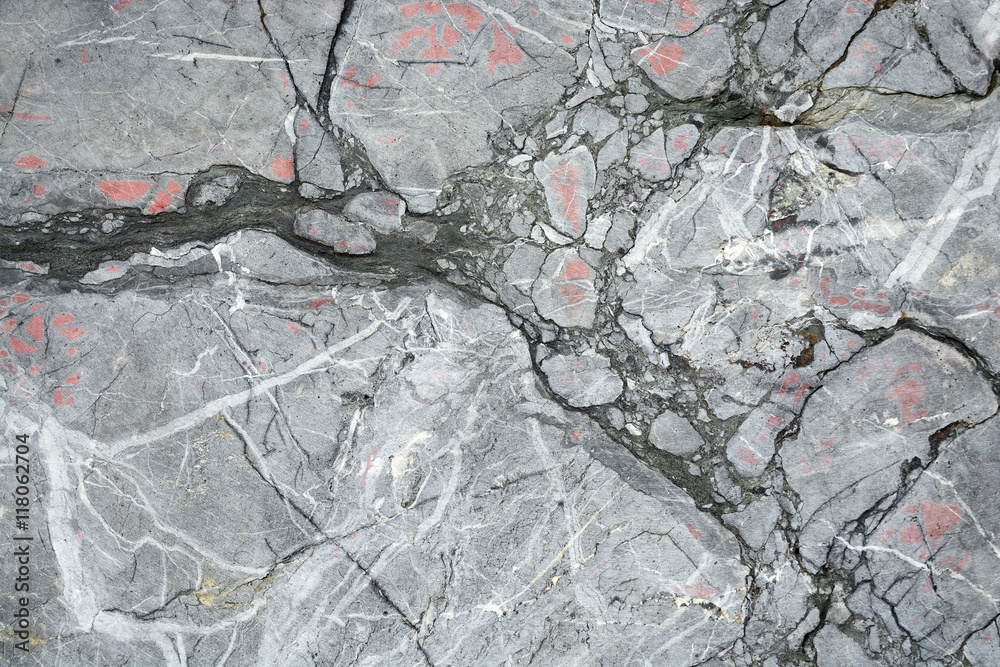 Old pink, grey marble background