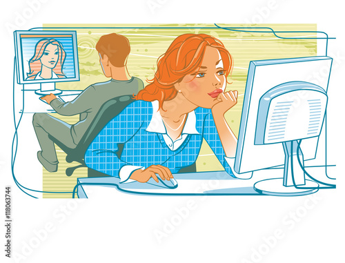 Online Dating.