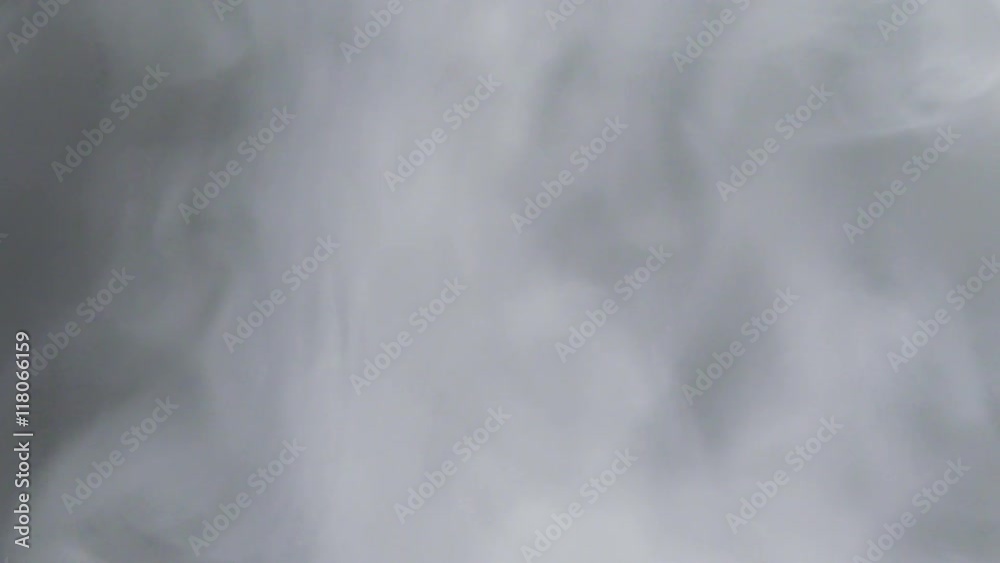 steam rising from pot with boiling water on kitchen slow motion