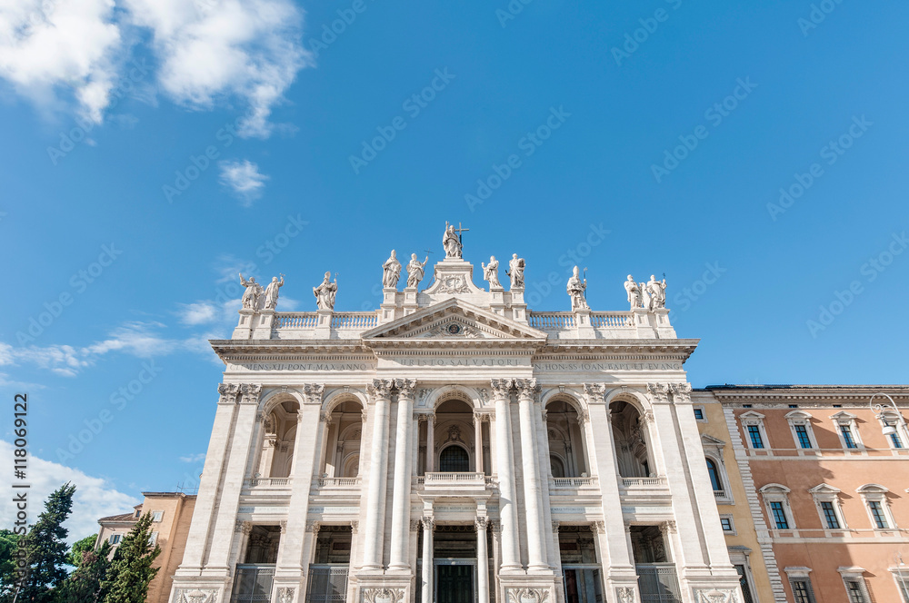 Archbasilica of St. John Lateran in Rome, Italy Archbasilica of St. John Lateran in Rome, Italy