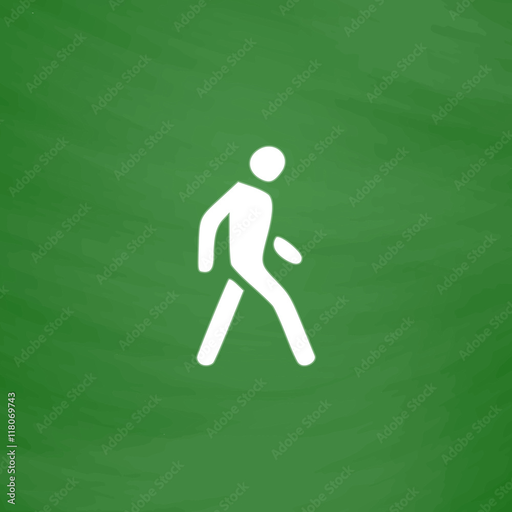 Pedestrian flat icon