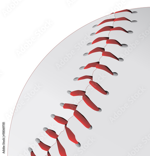 Baseball Closeup