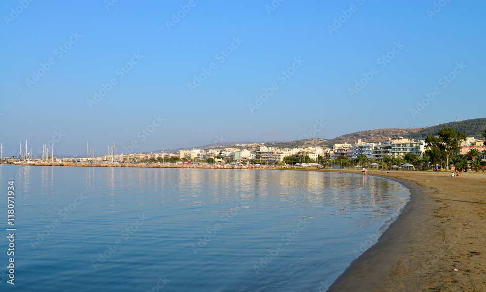 Rethymno city panorama