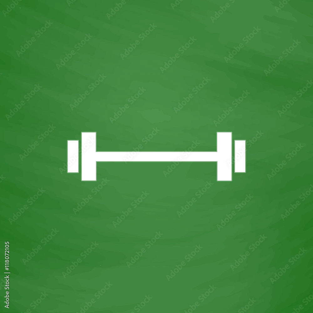 Obraz premium Barbell - Single Icon