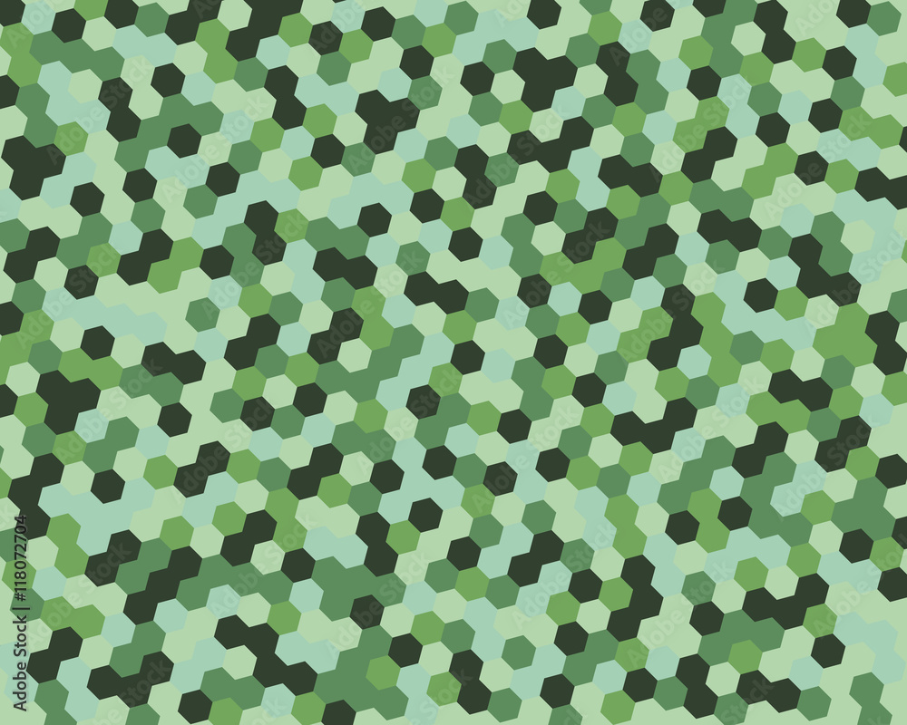 Fototapeta premium Abstract background hexagon. Vector illustration.