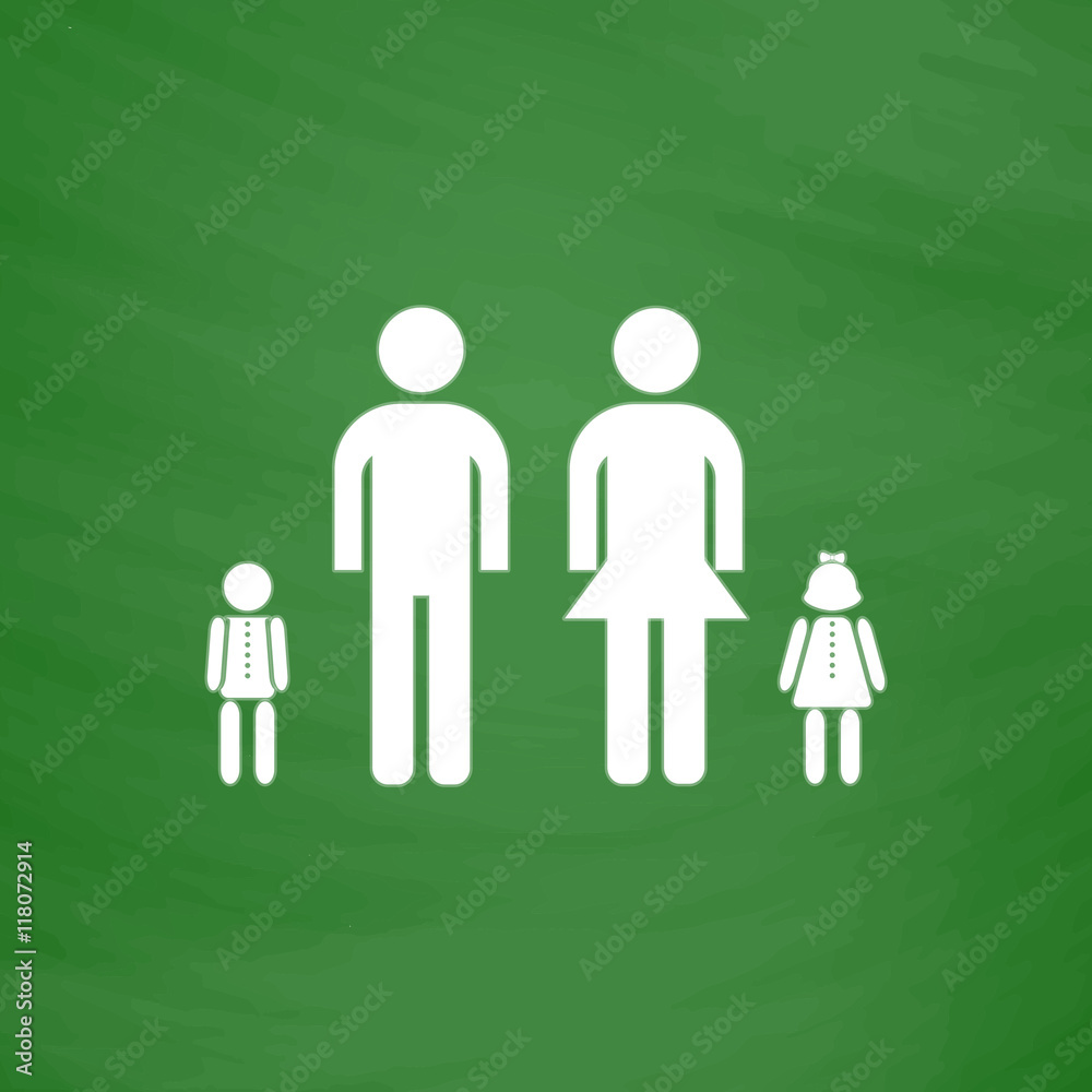 Simple family icon