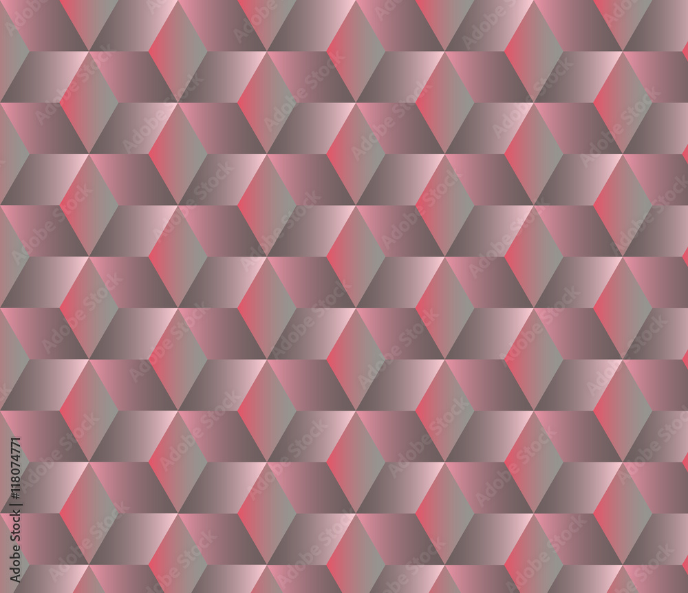 Obraz premium Abstract geometric background with cubes