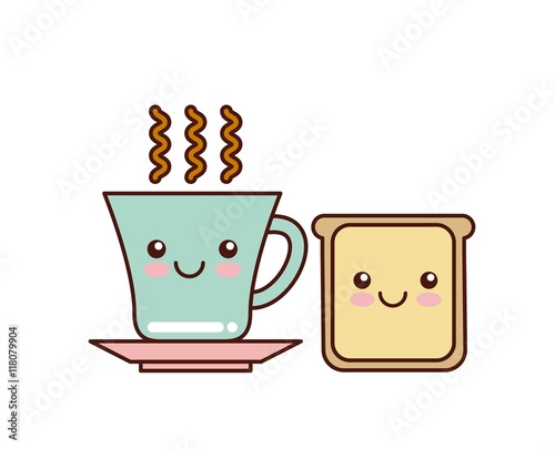 breakfast icon design