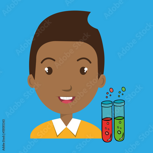 child chat student school vector illustration graphic