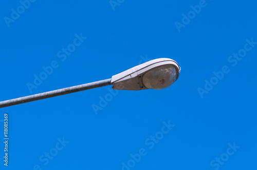 Fototapeta Naklejka Na Ścianę i Meble -  street lamppost on blue sky