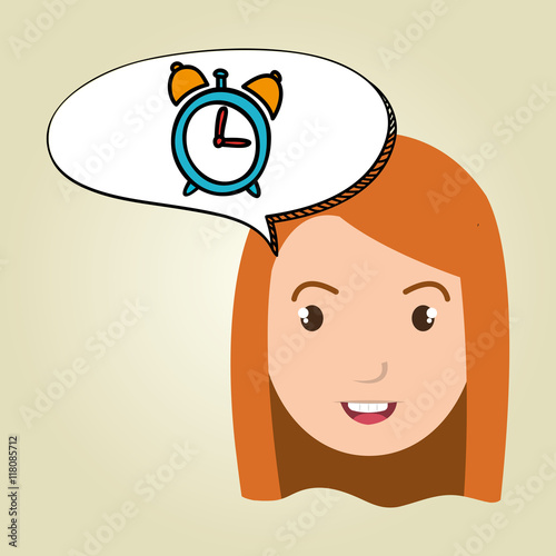 child chat student school vector illustration graphic