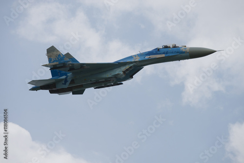 Military jet fighter