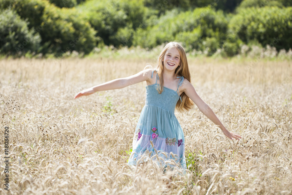 Portrait of a beautiful young little girl Portrait of a beautiful young little girl