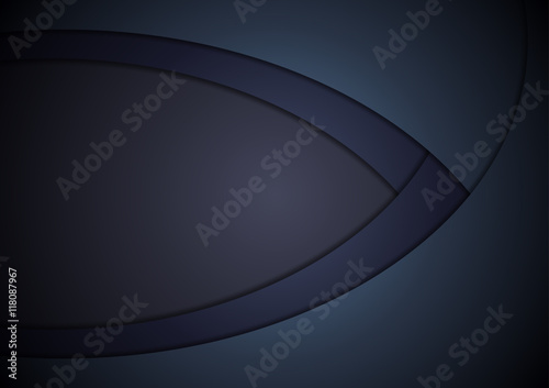 Abstract Background with Layers - Illustration, Vector