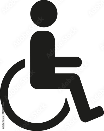 Wheelchair pictogram
