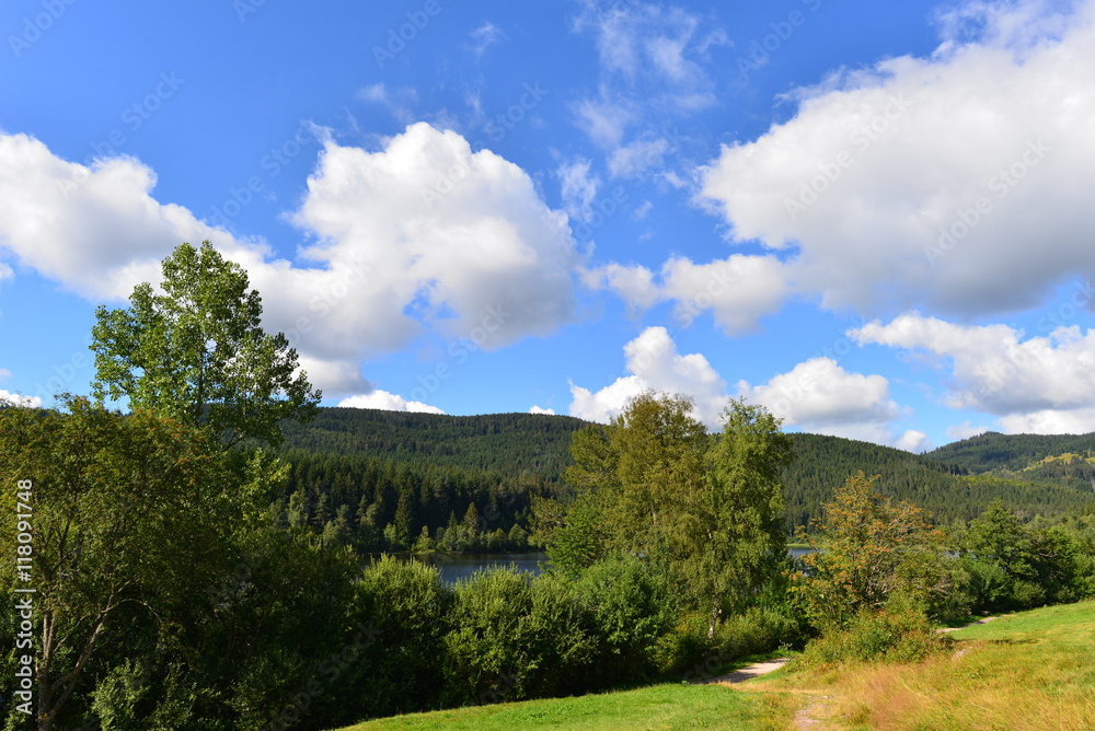 Schluchsee im Hochschwarzwald