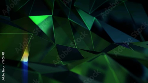 Emeralds Background - 4K Looping