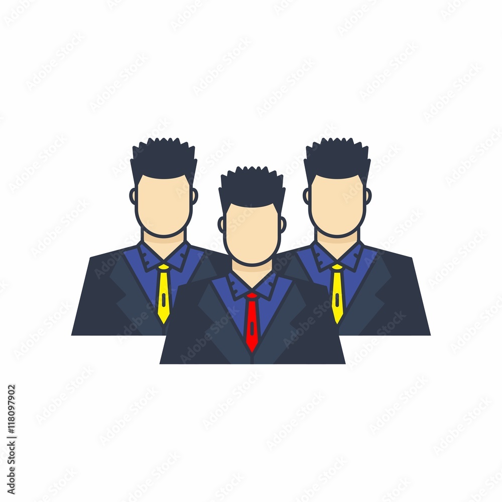 Business vector logo icon