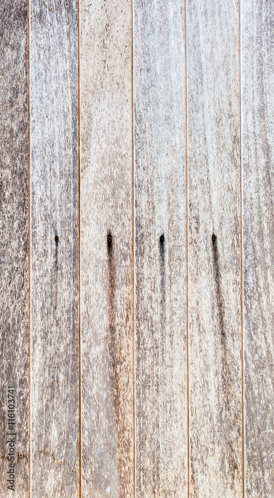 Naklejka premium Wood texture background with copy space .