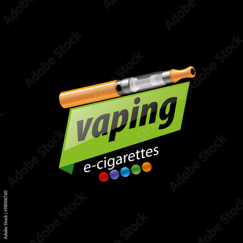 vector logo electronic cigarette