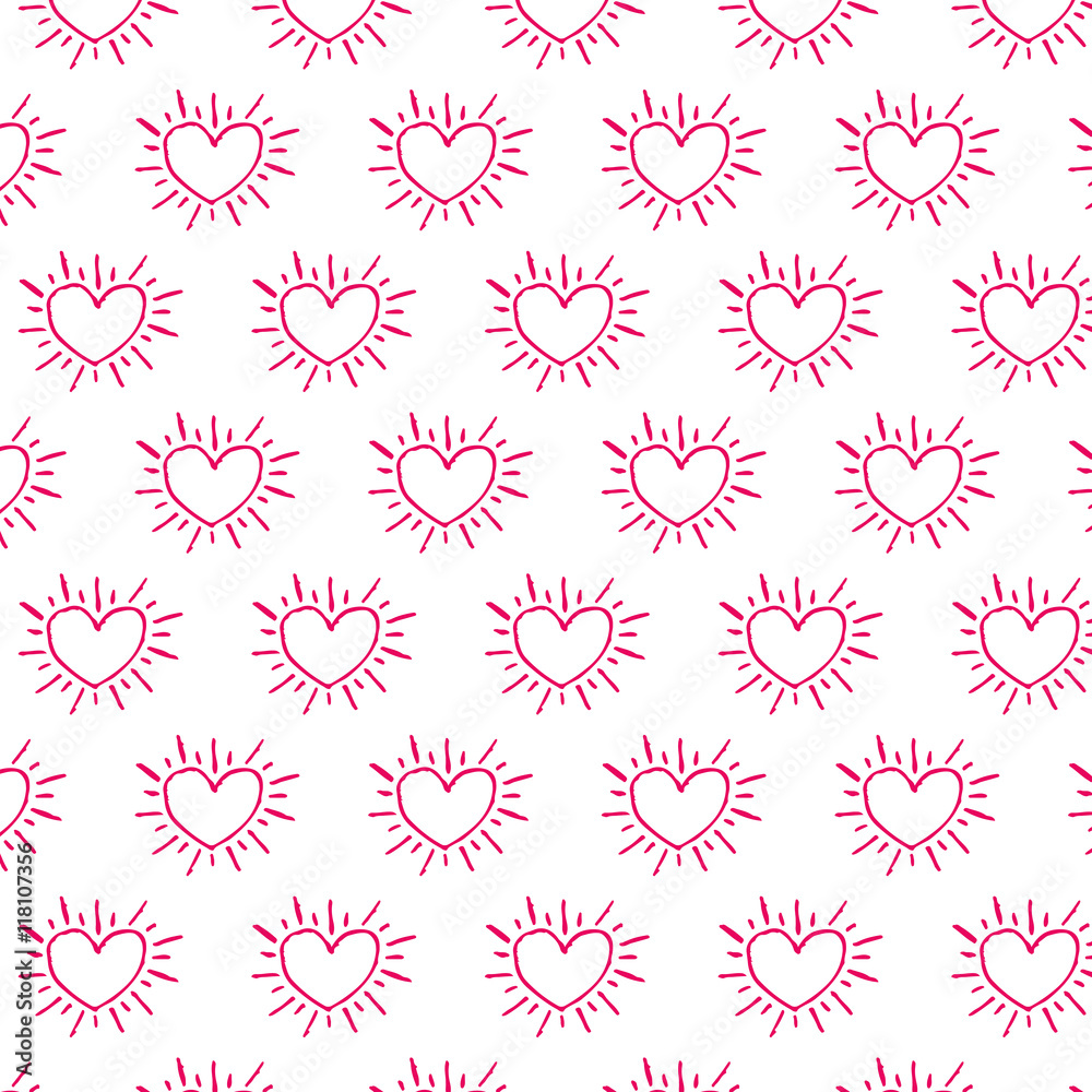 heart icon background illustration design heart icon background illustration design