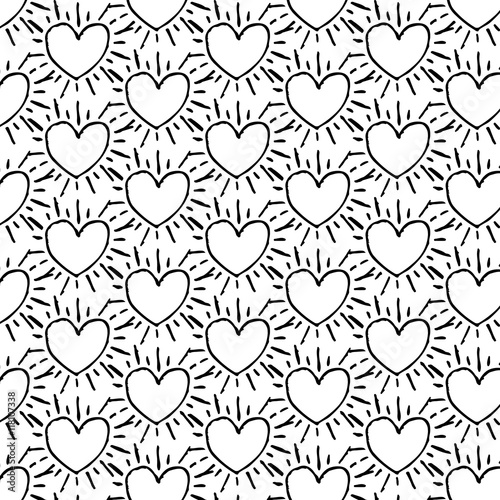 heart icon background illustration design