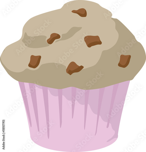 Chocolate muffin
