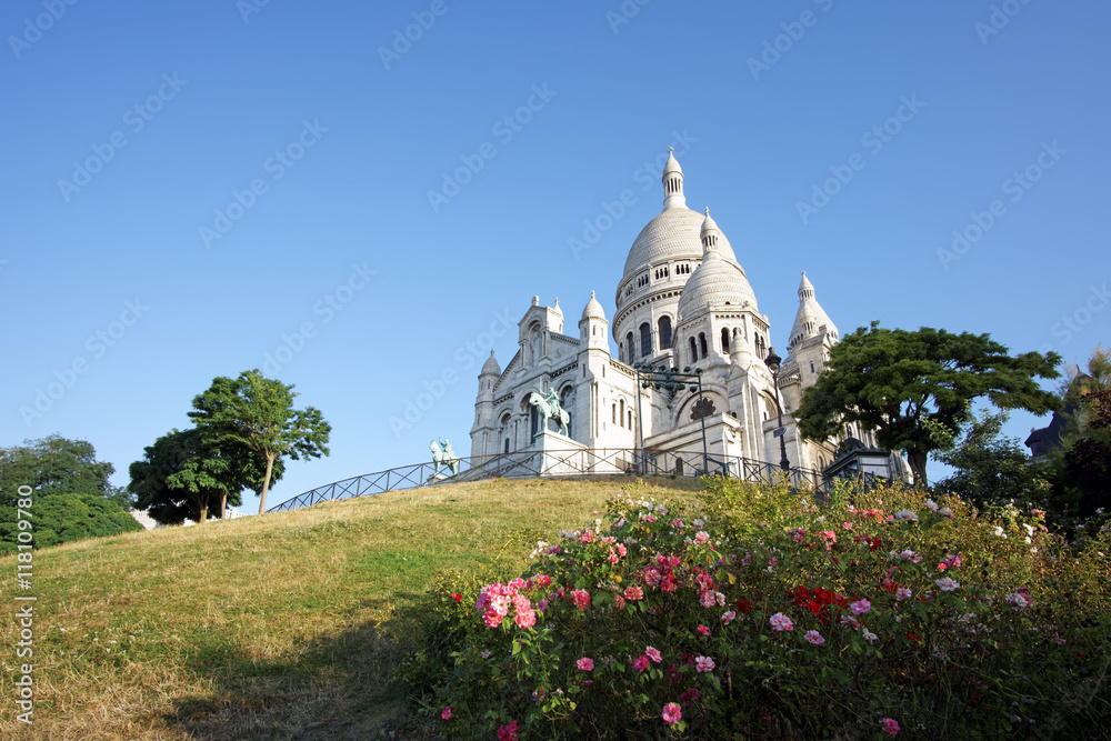 Basilique du Sacré-cœur sur la butte Montmartre