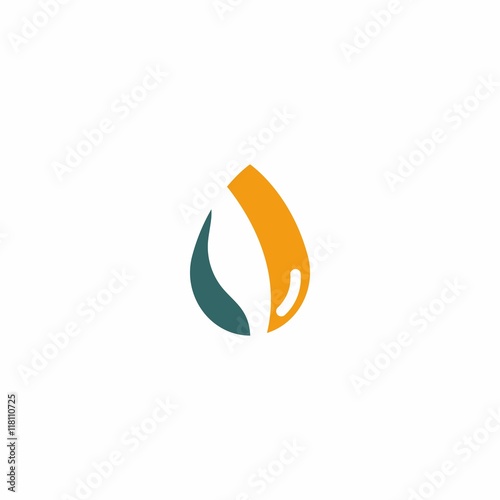 oil logo icon Vector
